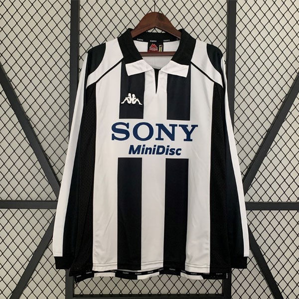 Tailandia Camiseta Juventus Primera Equipación ML Retro 1997 1998